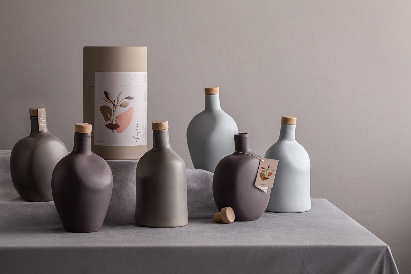 Olive oil，packing design，Handmade，brand，