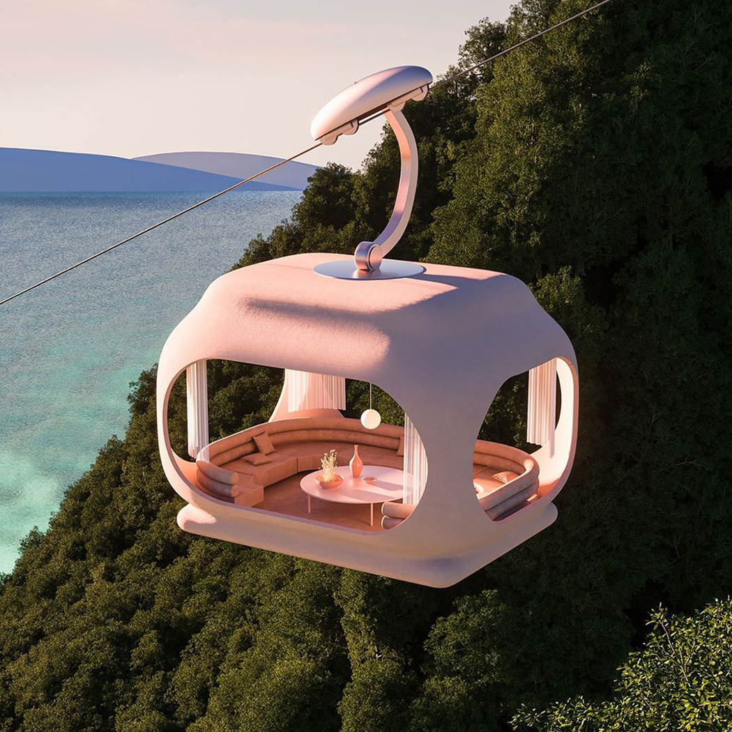 Render，Architecture，3d，on vacation，