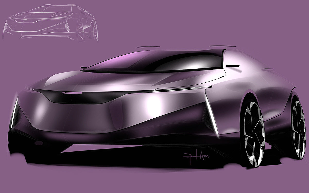 automobile，Hand drawn，sketch，handsome，