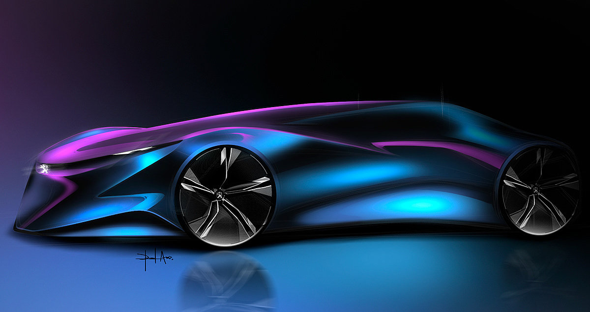 automobile，Hand drawn，sketch，handsome，