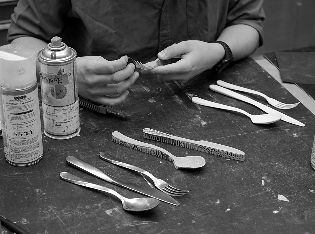 product design，industrial design，tableware，Metal，Simplicity，