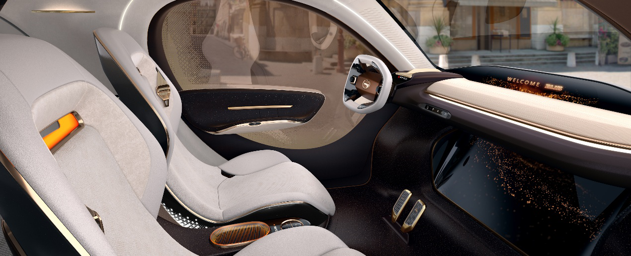 GAC concept car，CMF design，