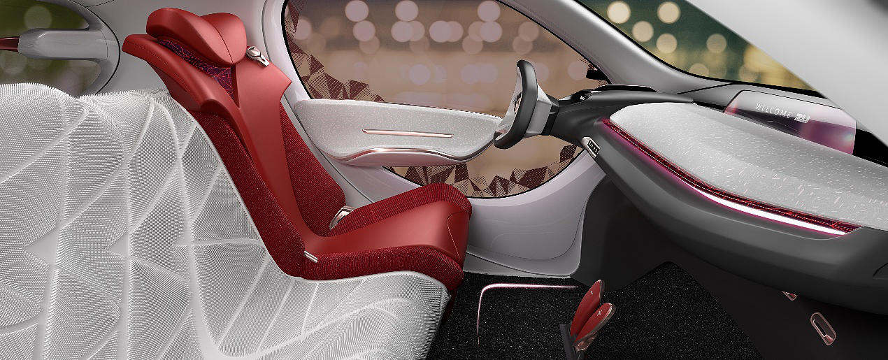 GAC concept car，CMF design，