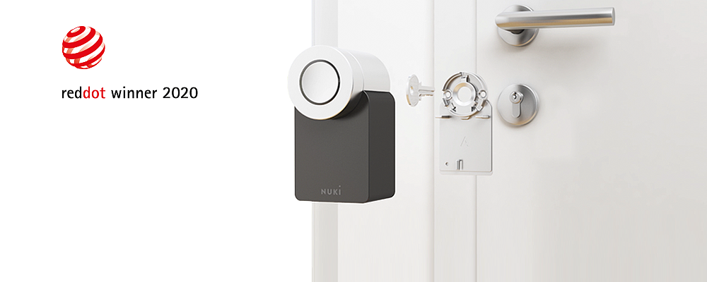 智能门锁，NUKI Smart Lock 2.0，智能家居产品，2020红点产品设计大奖，