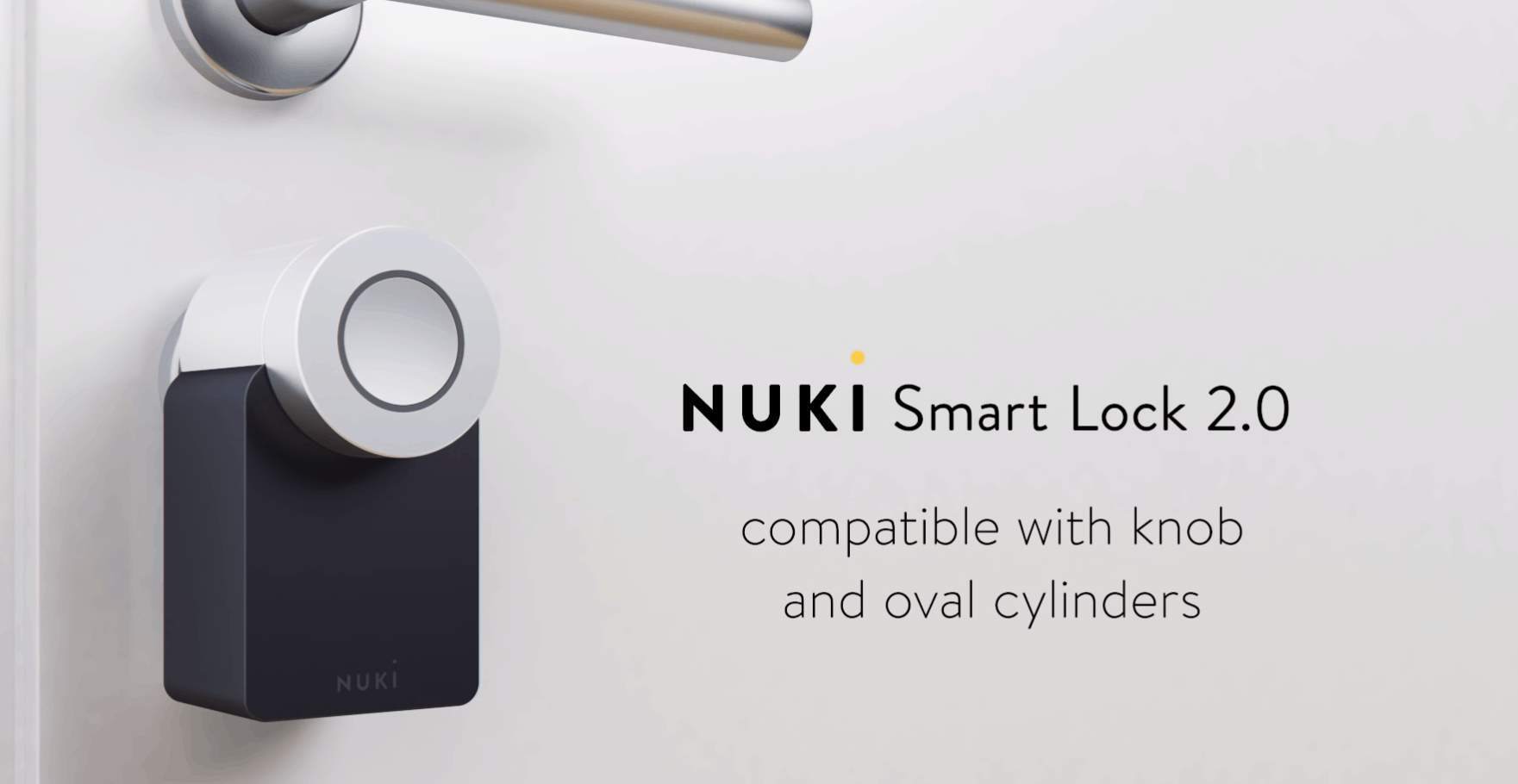 Intelligent door lock，NUKI Smart Lock 2.0，Smart home products，2020 red dot product design award，