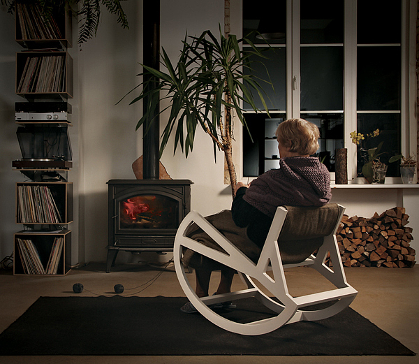 Cushion chair，product design，industrial design，Curve form，comfortable，