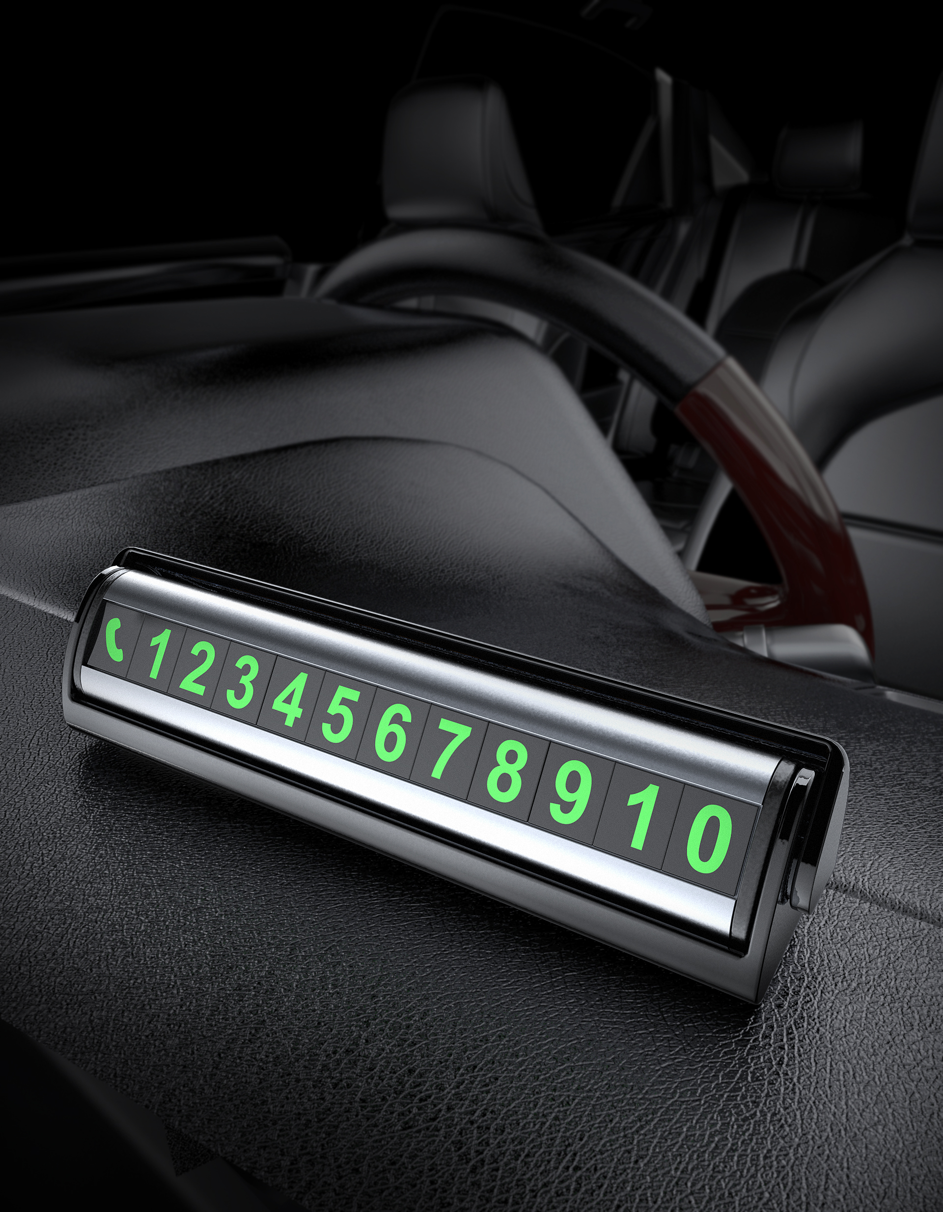 automobile，Bracket，Parking sign，Scene map，