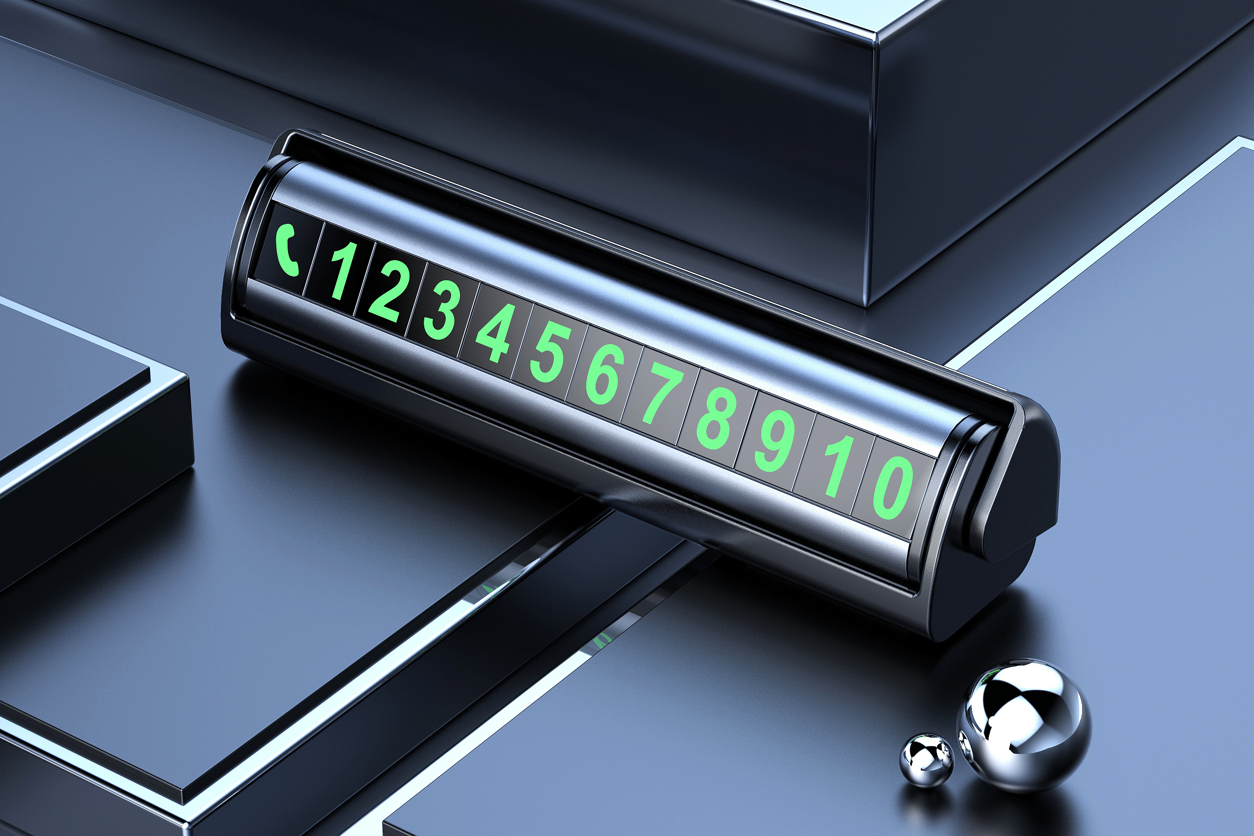 automobile，Bracket，Parking sign，Scene map，