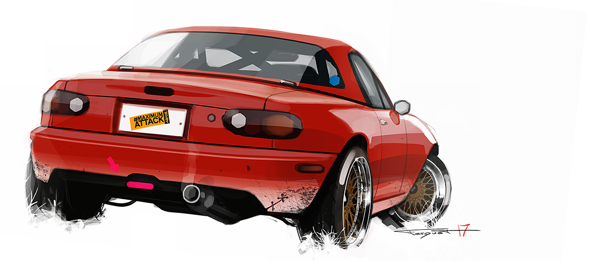 automobile，ps，Art，illustration，