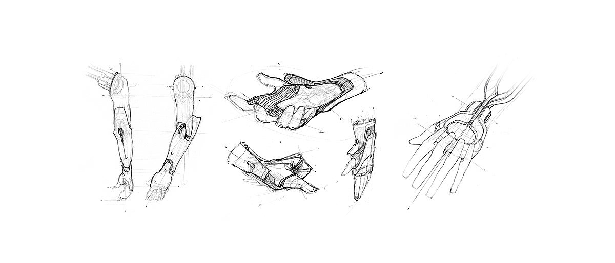 Prosthesis，robot，ai，sketch，