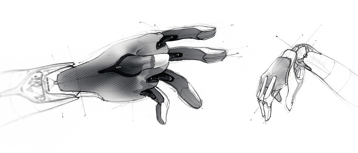 Prosthesis，robot，ai，sketch，