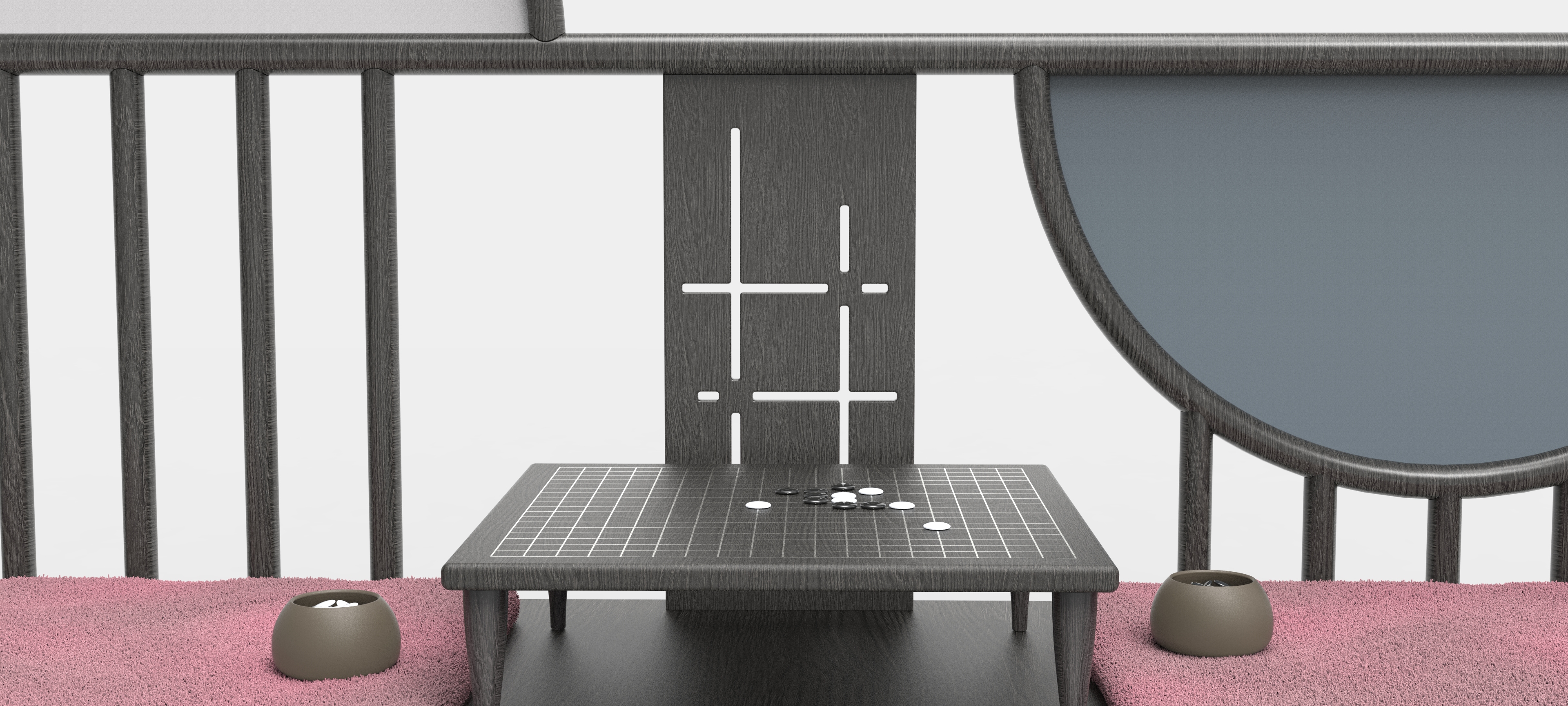 The collision between chess culture and furniture，