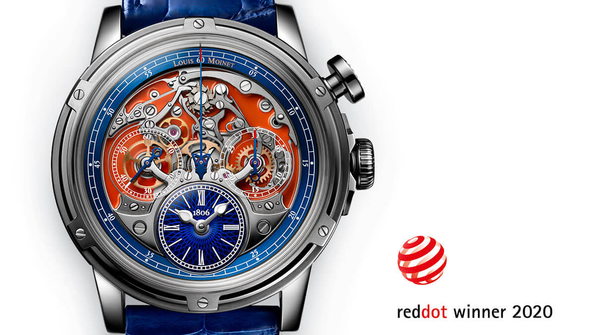 2020 red dot product design award，Titanium Memory，Wrist watch，Wristwatch，ornaments，Titanium metal，