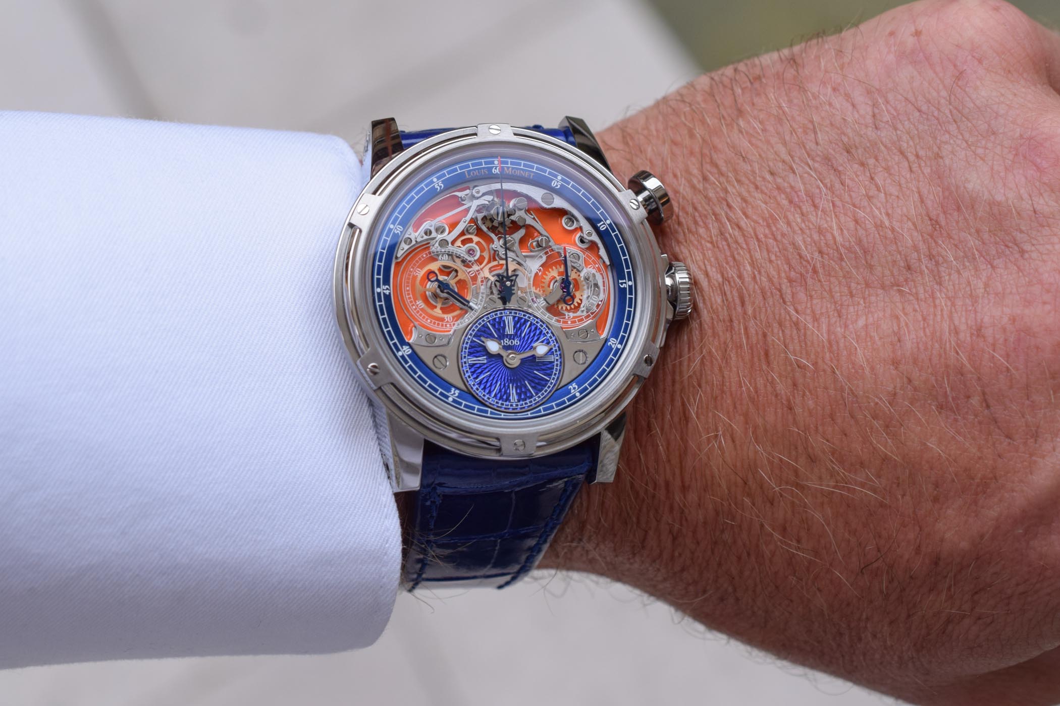 2020 red dot product design award，Titanium Memory，Wrist watch，Wristwatch，ornaments，Titanium metal，