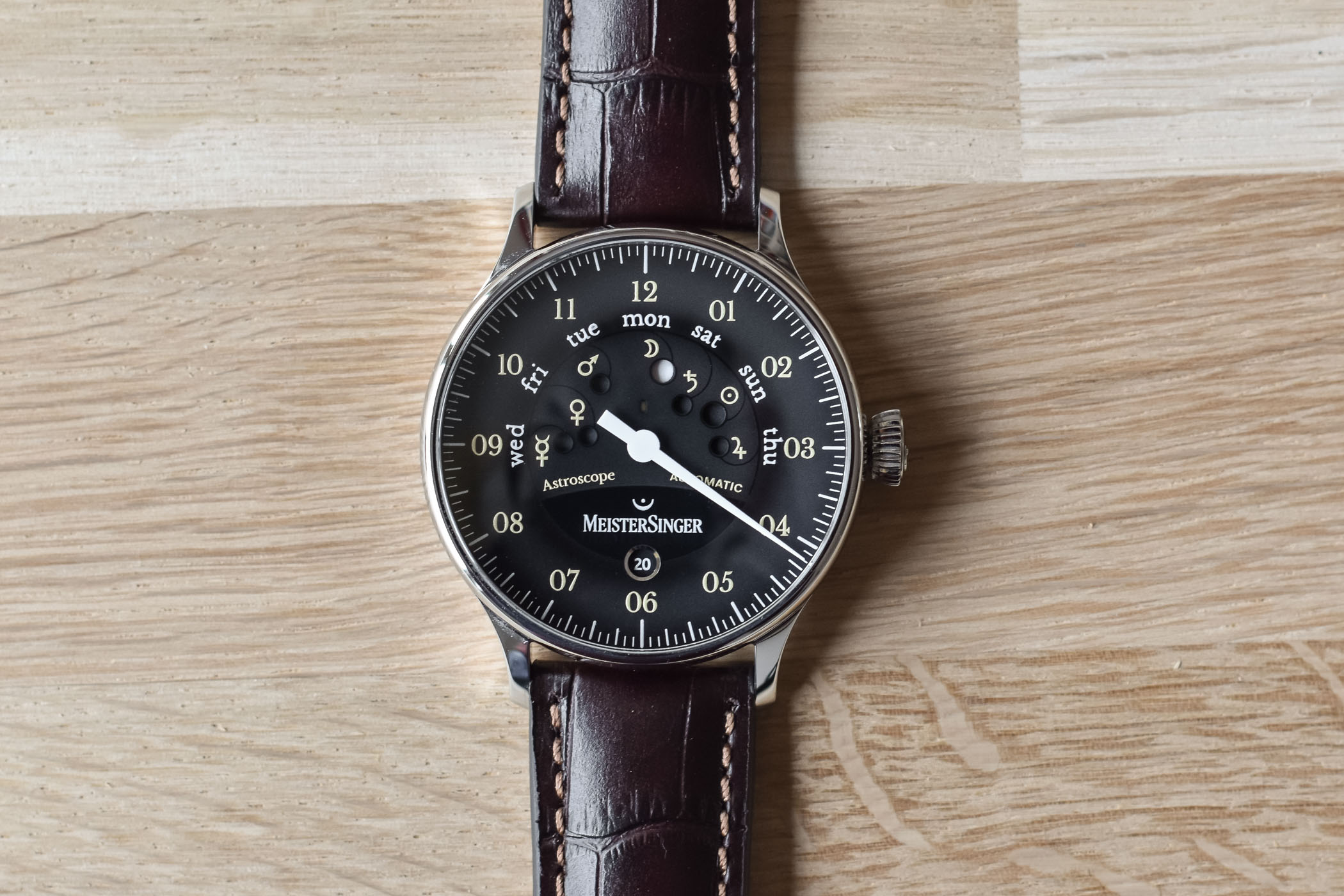 2020 red dot product design award，Astroscope，Wrist watch，Wristwatch，ornaments，date，