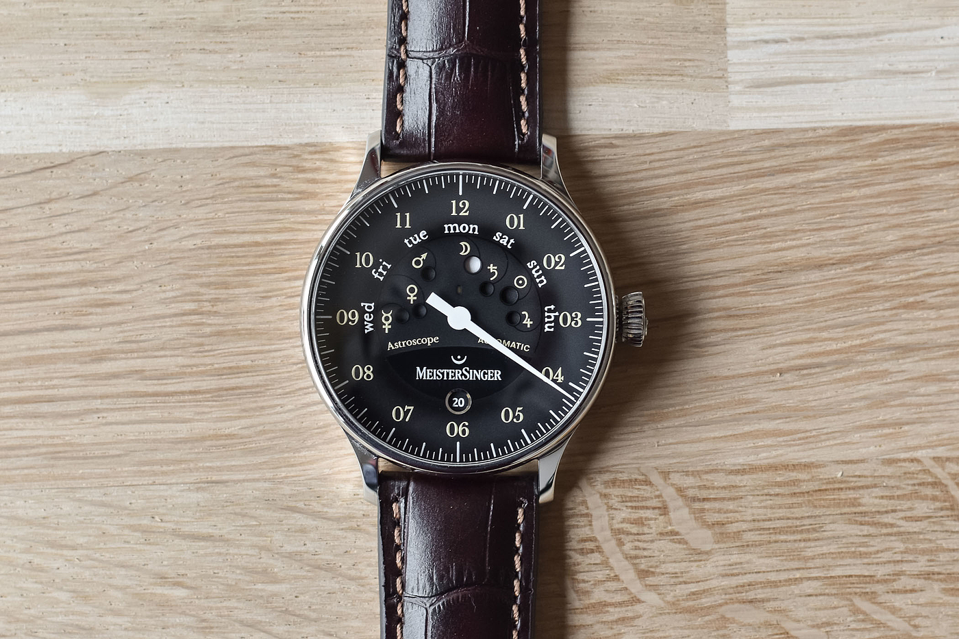 2020 red dot product design award，Astroscope，Wrist watch，Wristwatch，ornaments，date，