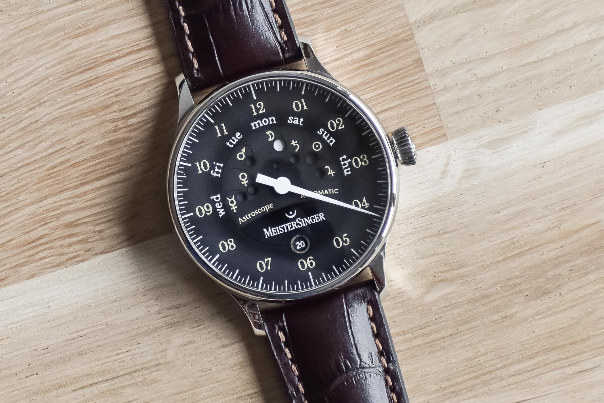 2020 red dot product design award，Astroscope，Wrist watch，Wristwatch，ornaments，date，