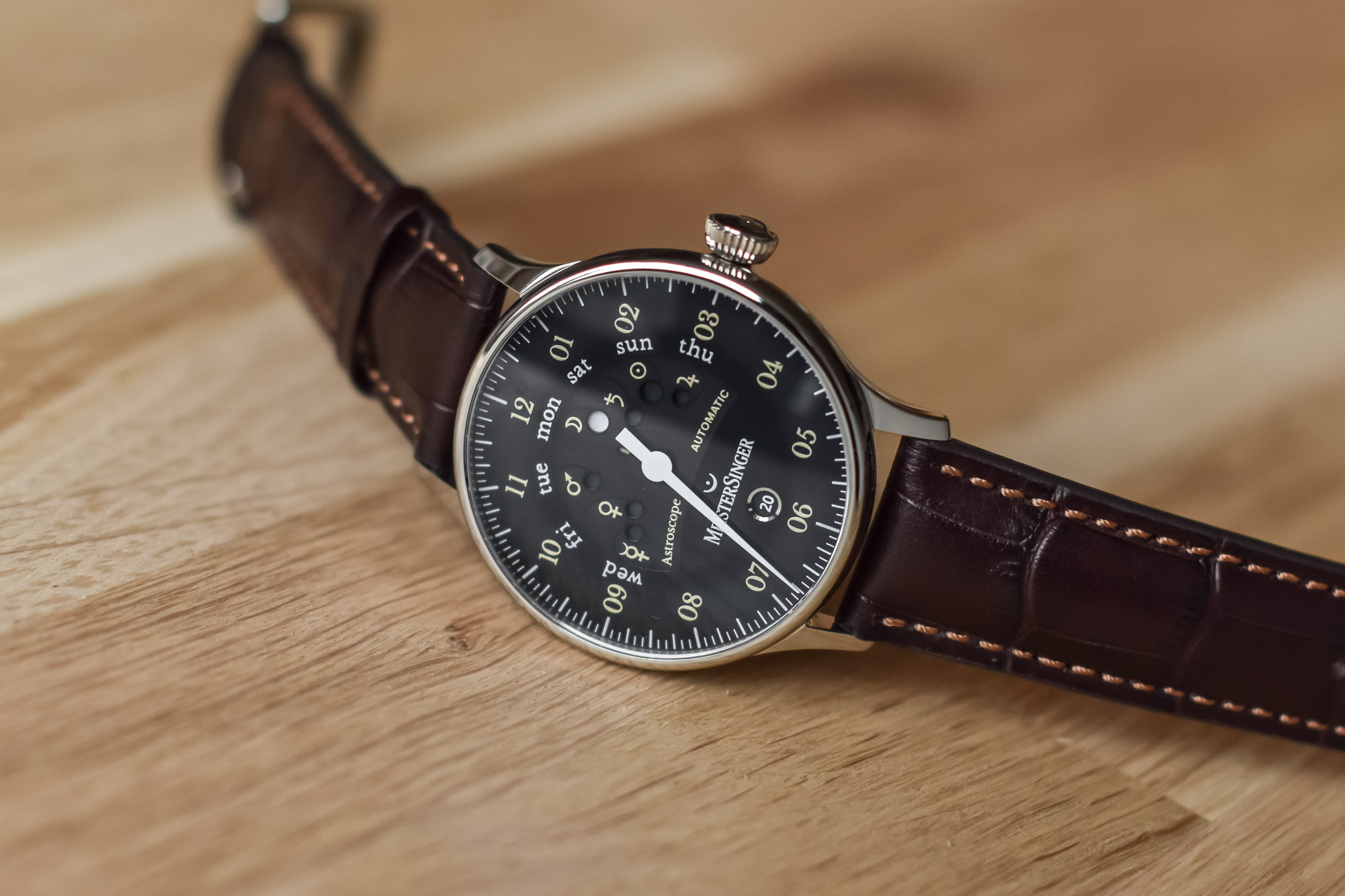 2020 red dot product design award，Astroscope，Wrist watch，Wristwatch，ornaments，date，