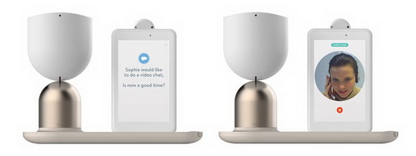 accompany，Smart appliances，product design，aged，Simple shape，