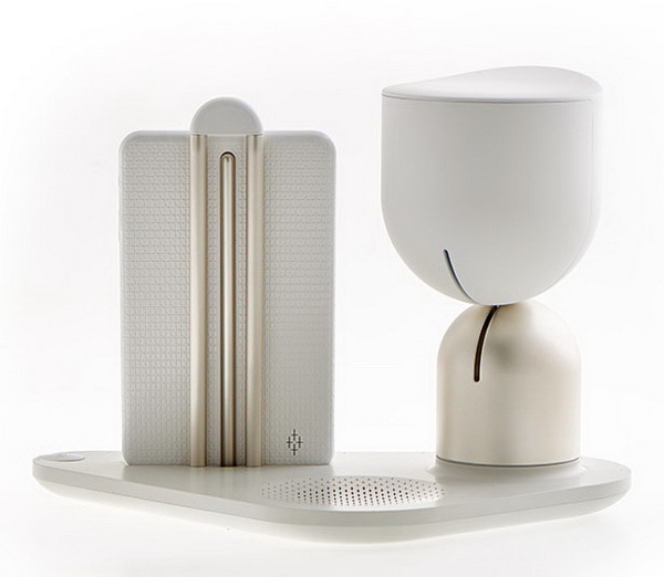 accompany，Smart appliances，product design，aged，Simple shape，