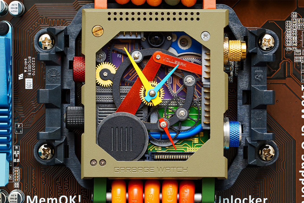 Wrist watch，sustainable development，electronic product，waste，