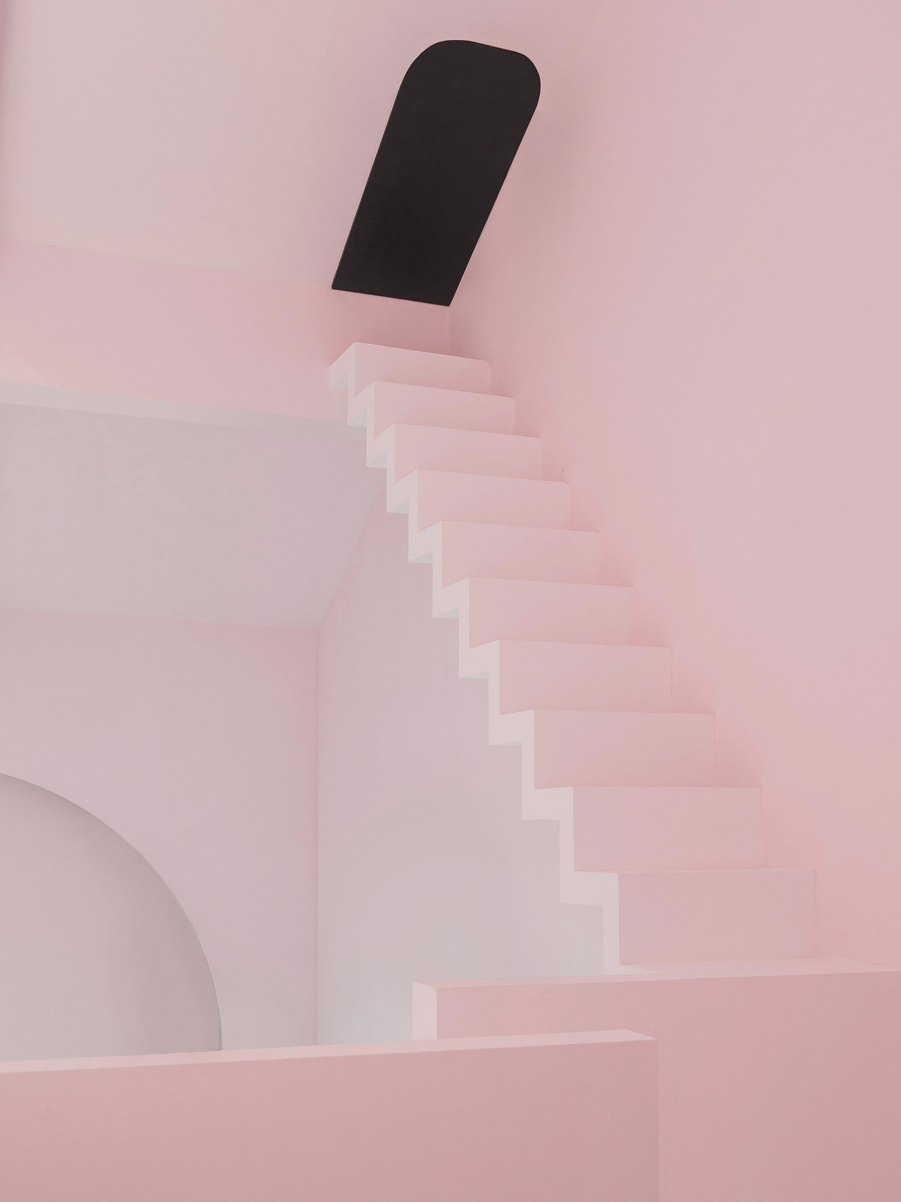 hotel，dream，Pink，green，
