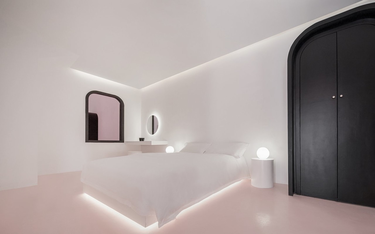 hotel，dream，Pink，green，