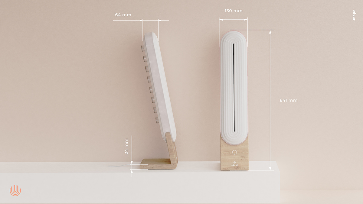 Intelligent device，Clock，Perfume，smell，