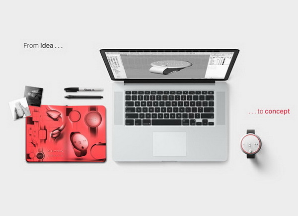 blind，Simplicity，intelligence，Wrist watch，industrial design，