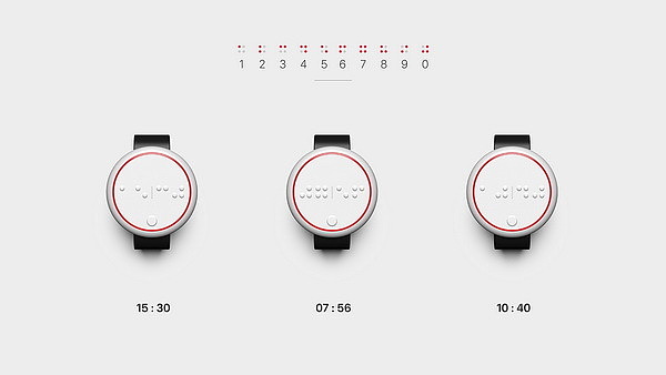 blind，Simplicity，intelligence，Wrist watch，industrial design，