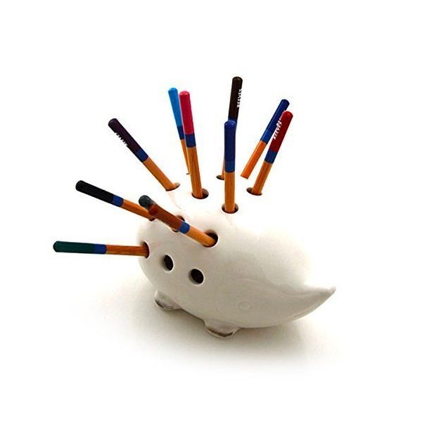 beautiful，pen container，Penholder，Creative design，Office Supplies，