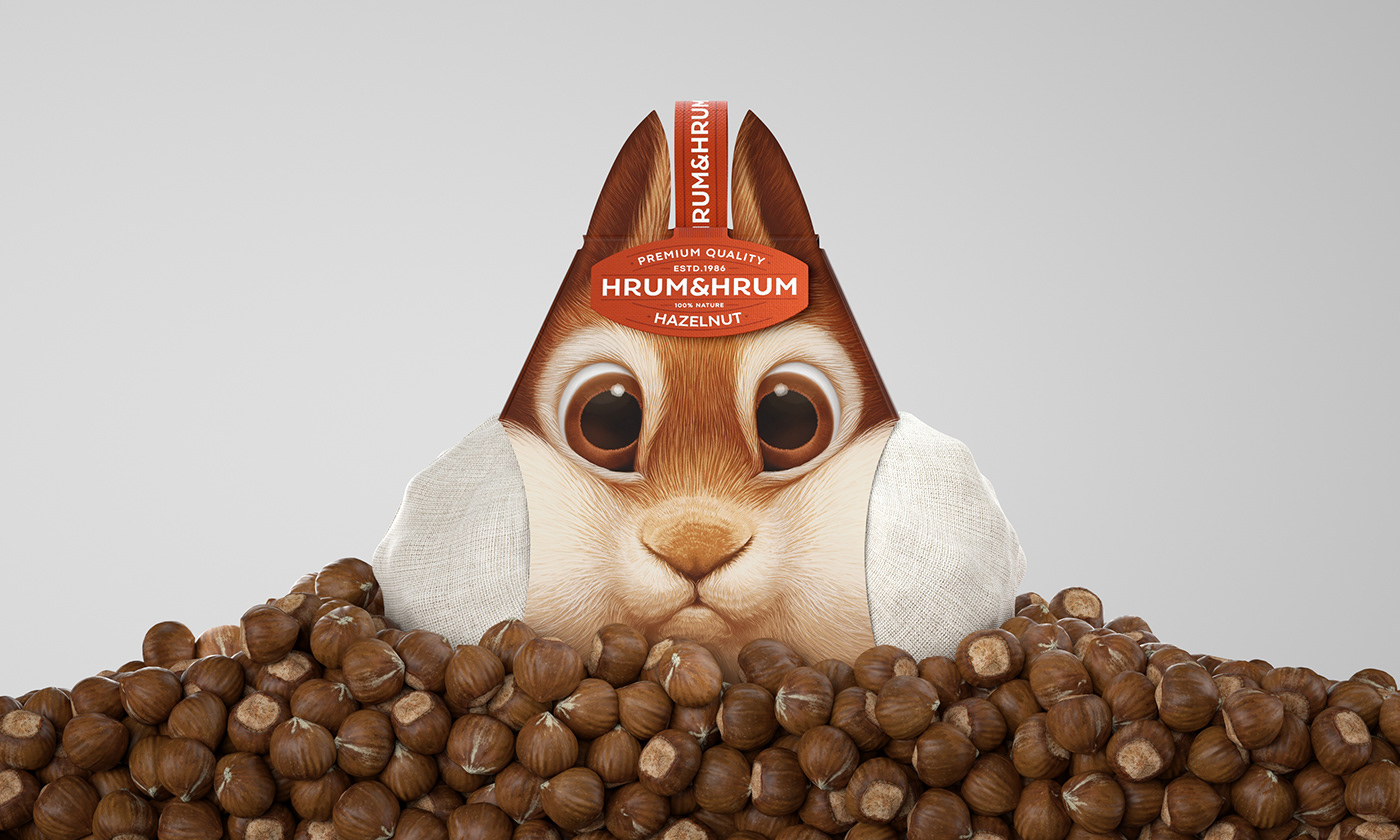 Hrum-Hrum，packing design，food，