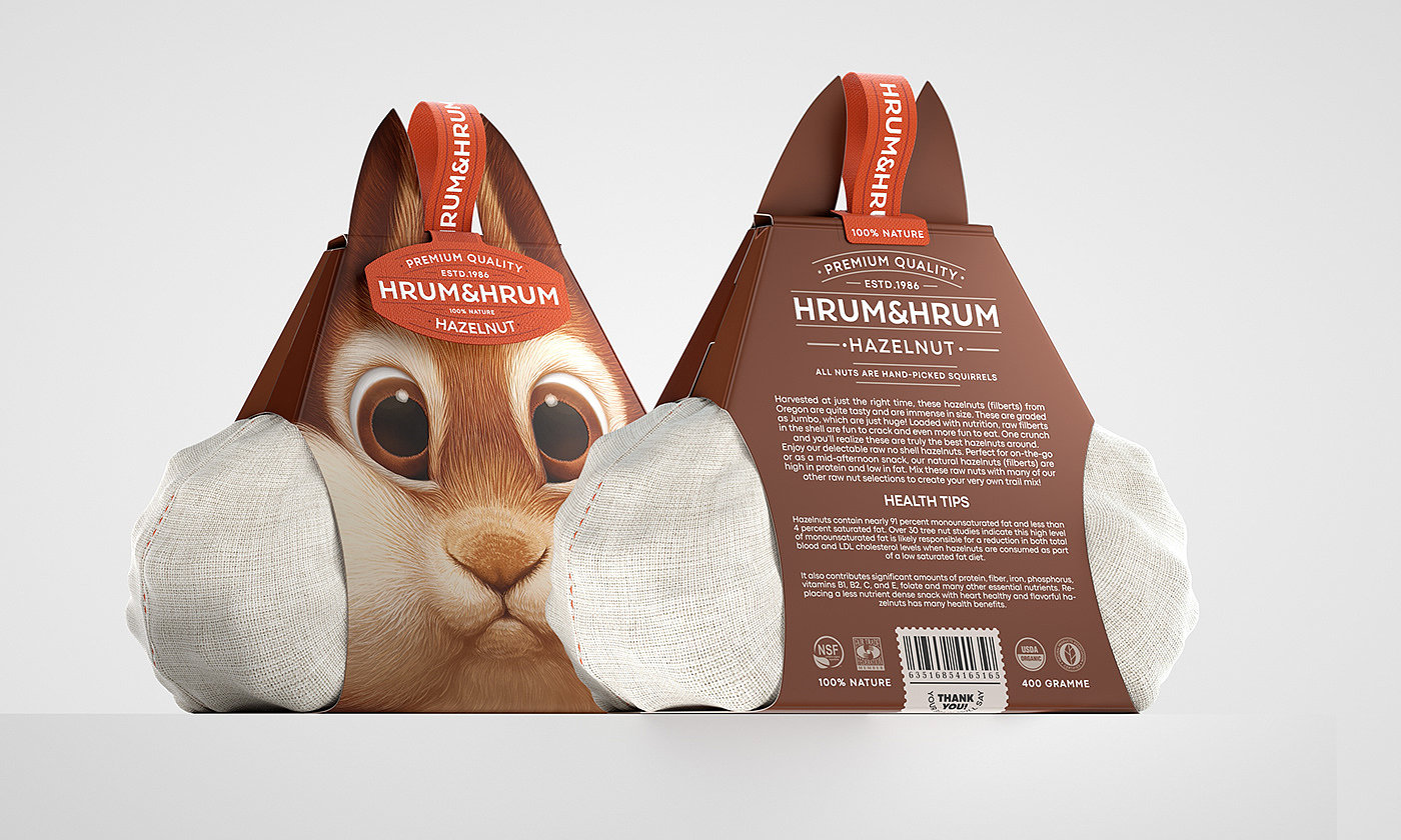 Hrum-Hrum，包装设计，食品，