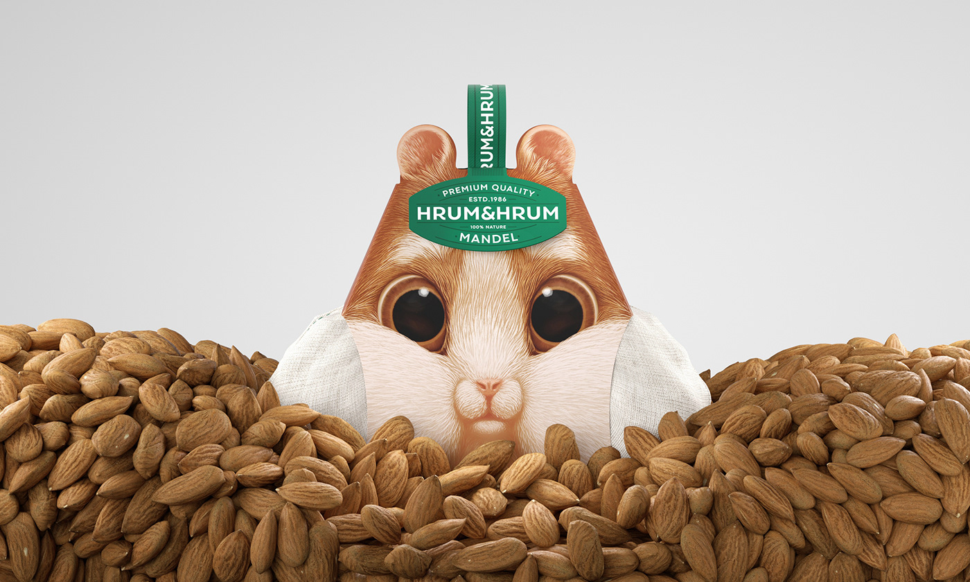Hrum-Hrum，packing design，food，