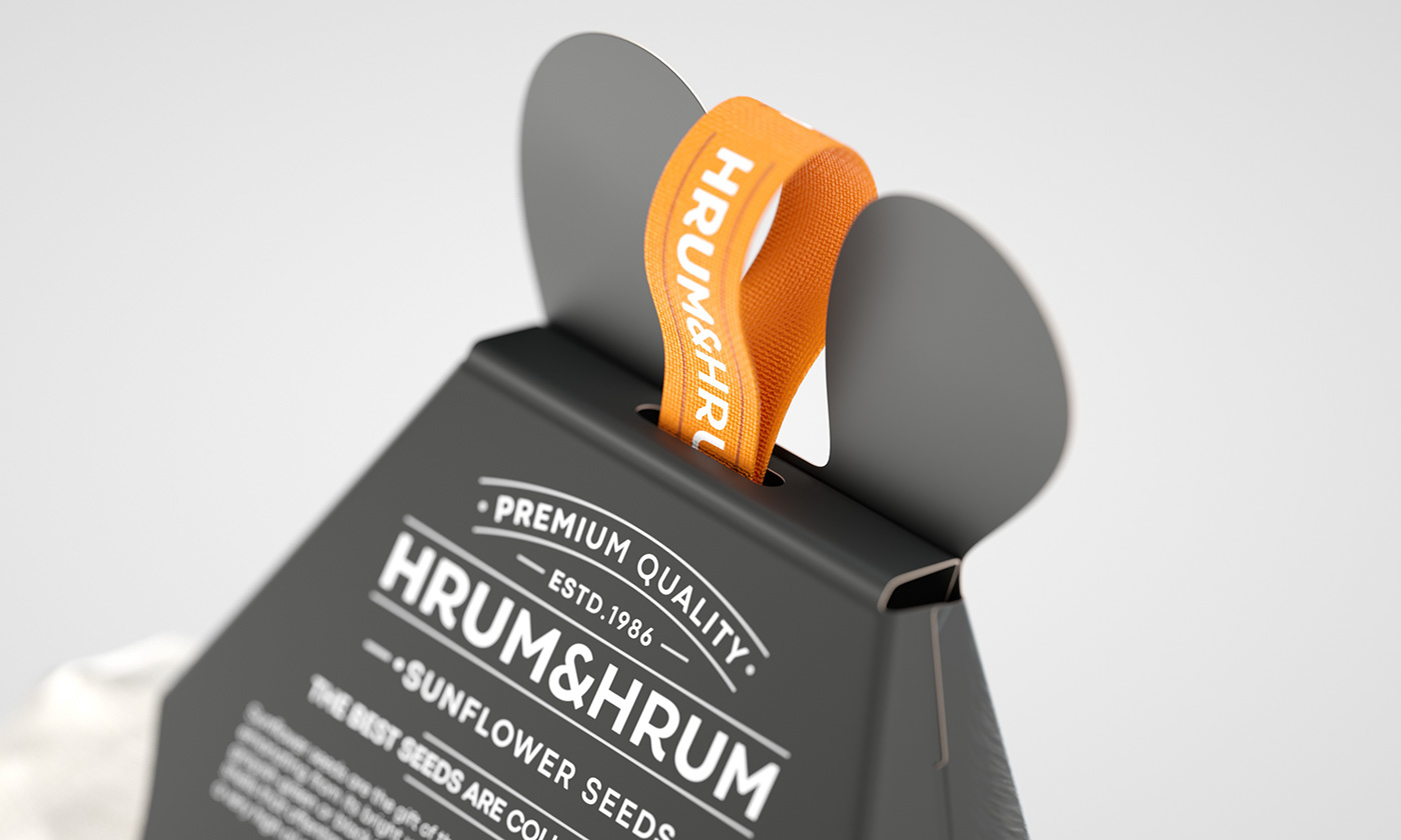 Hrum-Hrum，packing design，food，