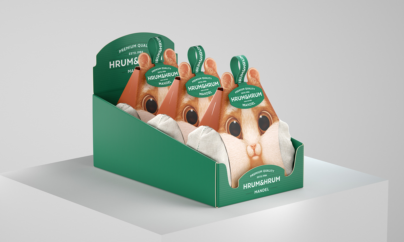 Hrum-Hrum，packing design，food，