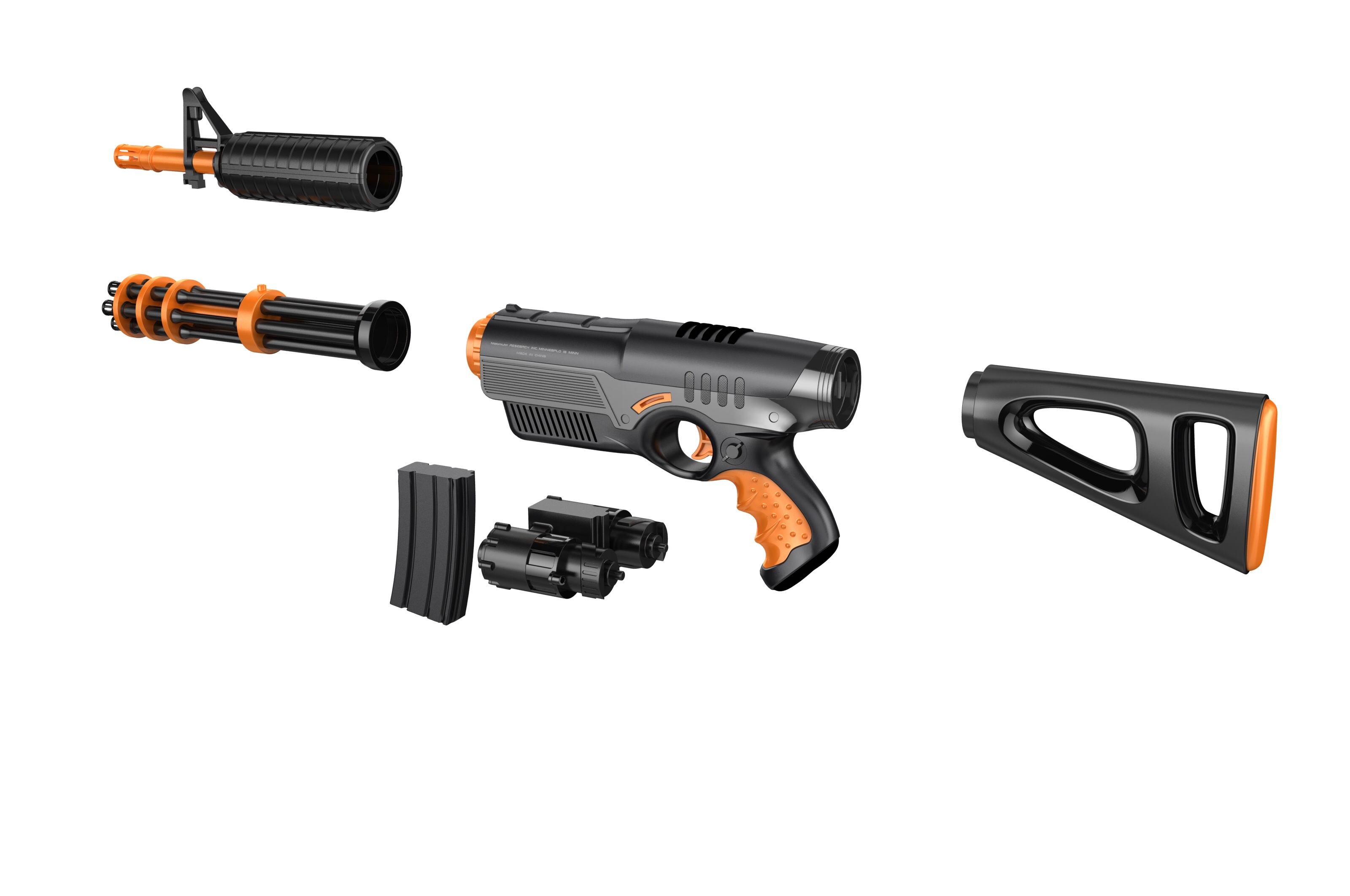 children，toy gun，modularization，original，