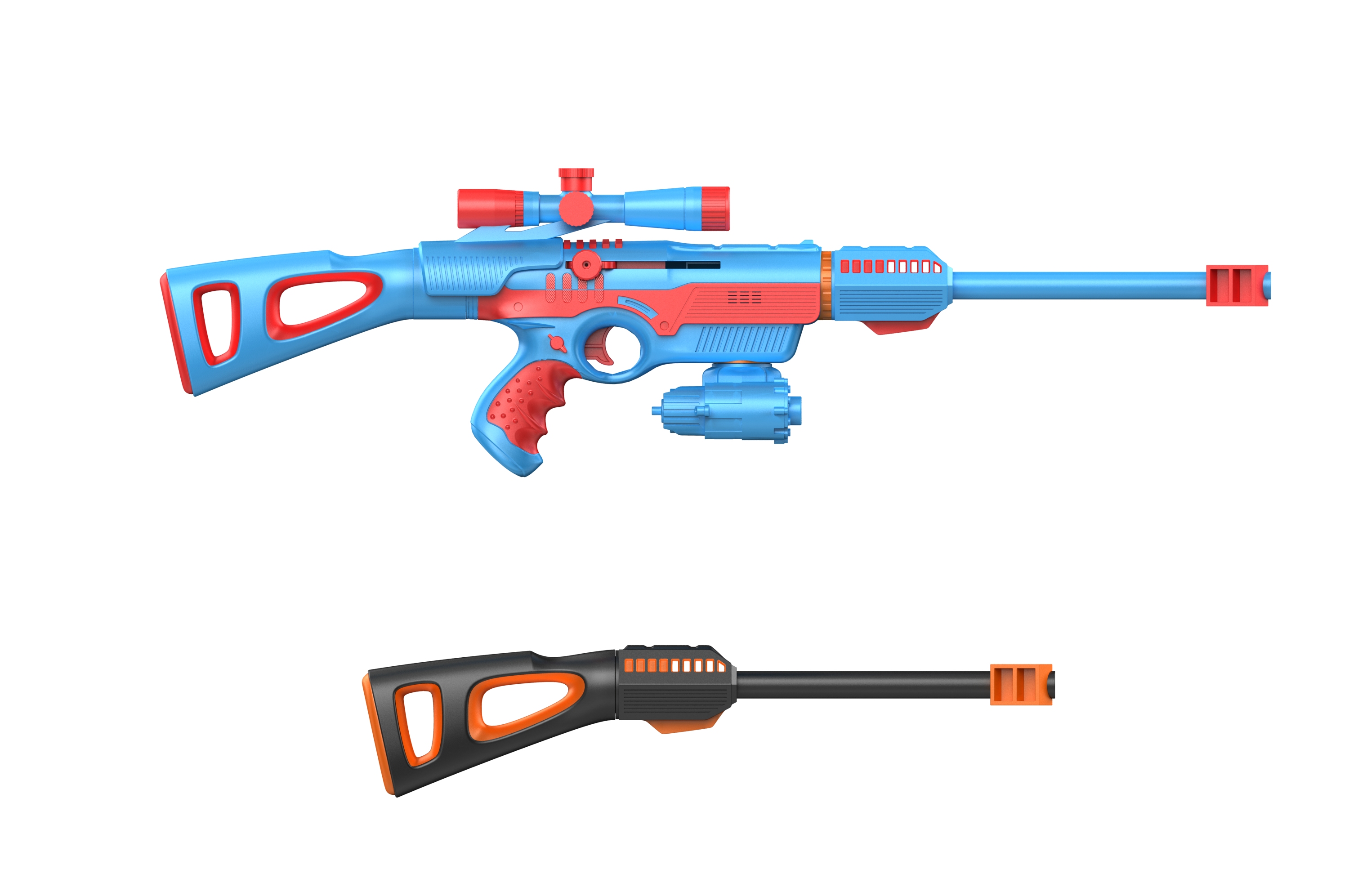 children，toy gun，modularization，original，