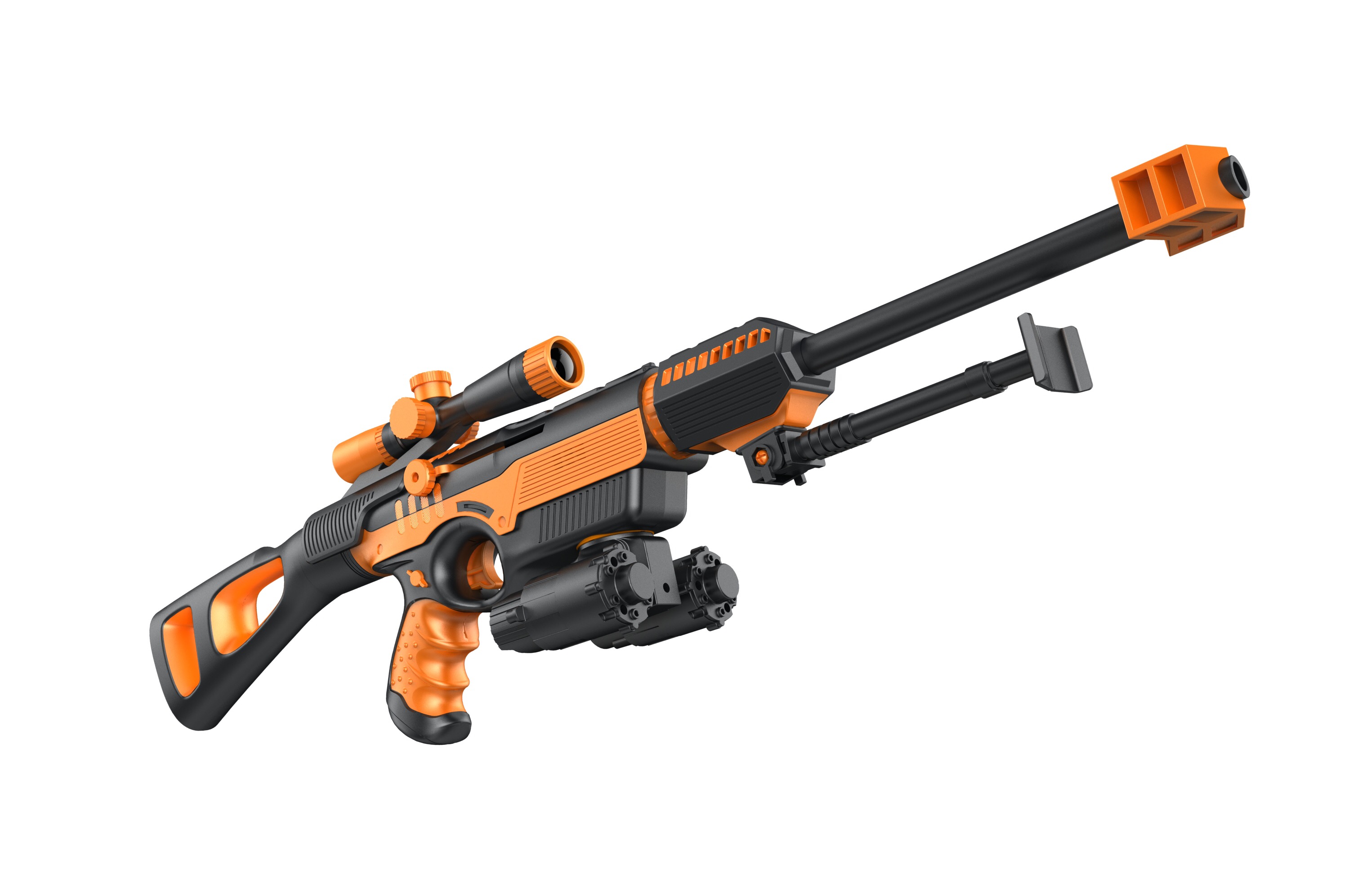 children，toy gun，modularization，original，