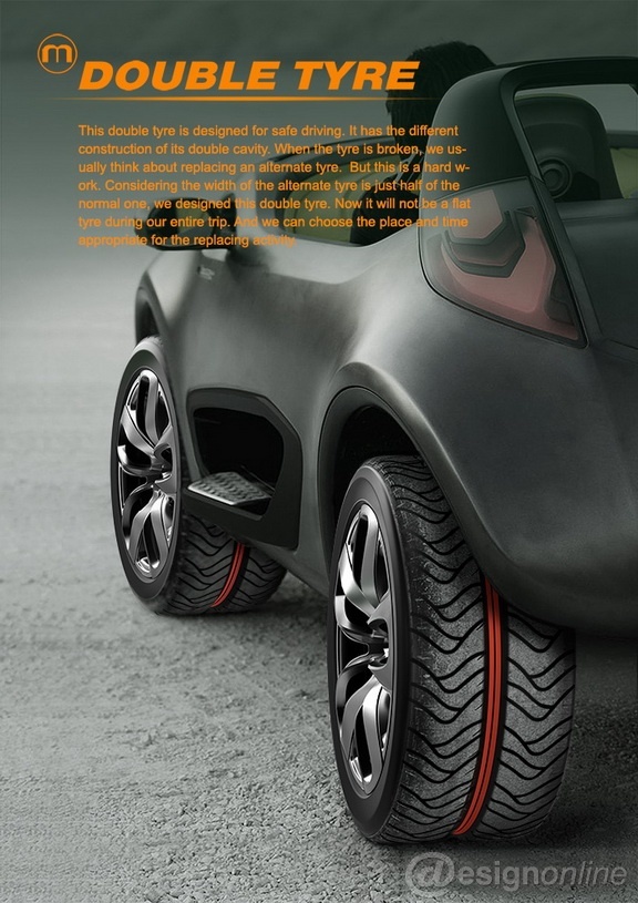 double-deck，tyre，originality，Design，Industry，