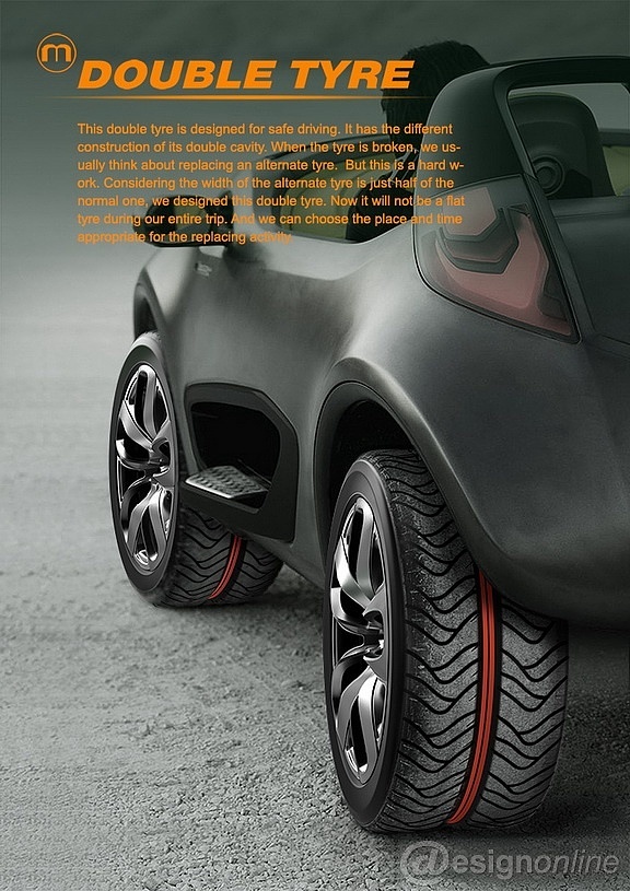 double-deck，tyre，originality，Design，Industry，