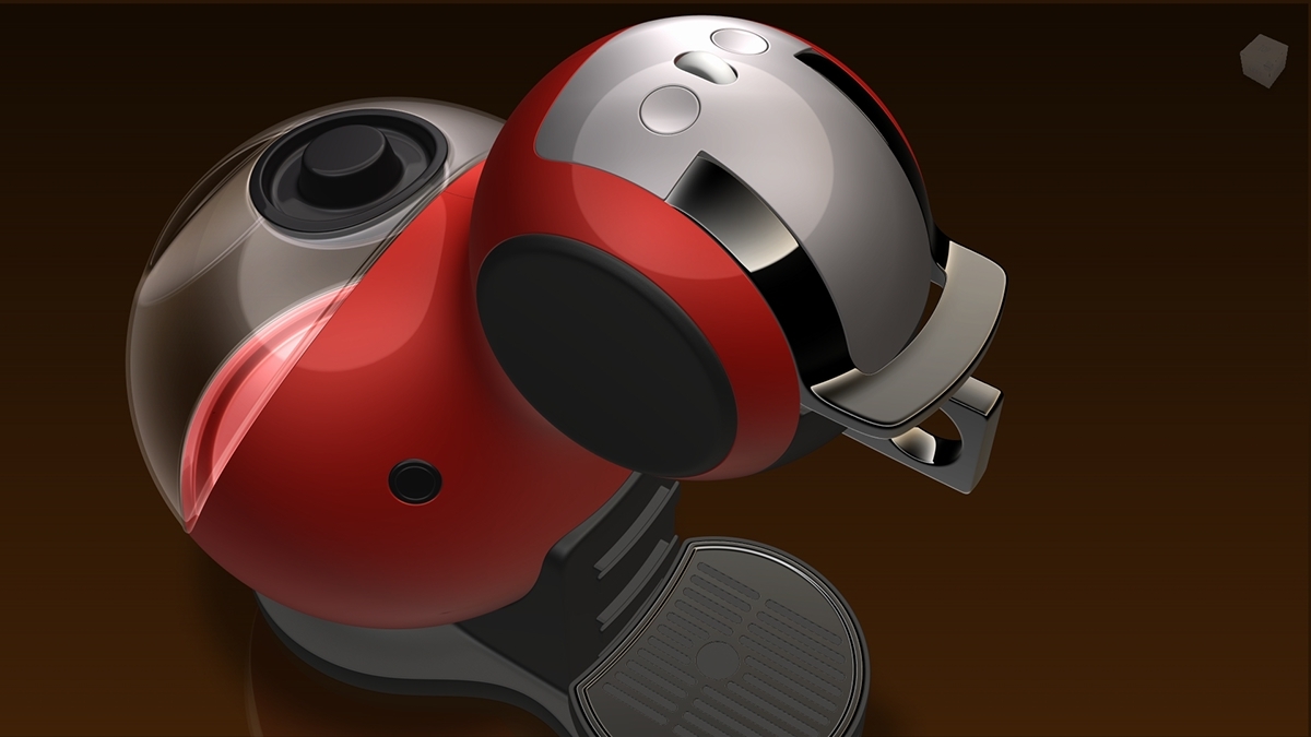 Cartoon cute，fully automatic，intelligence，modeling，product design，