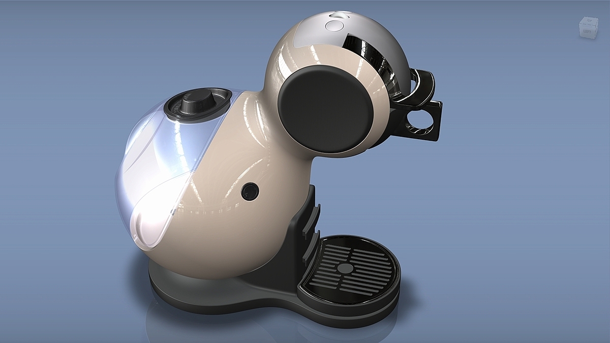 Cartoon cute，fully automatic，intelligence，modeling，product design，