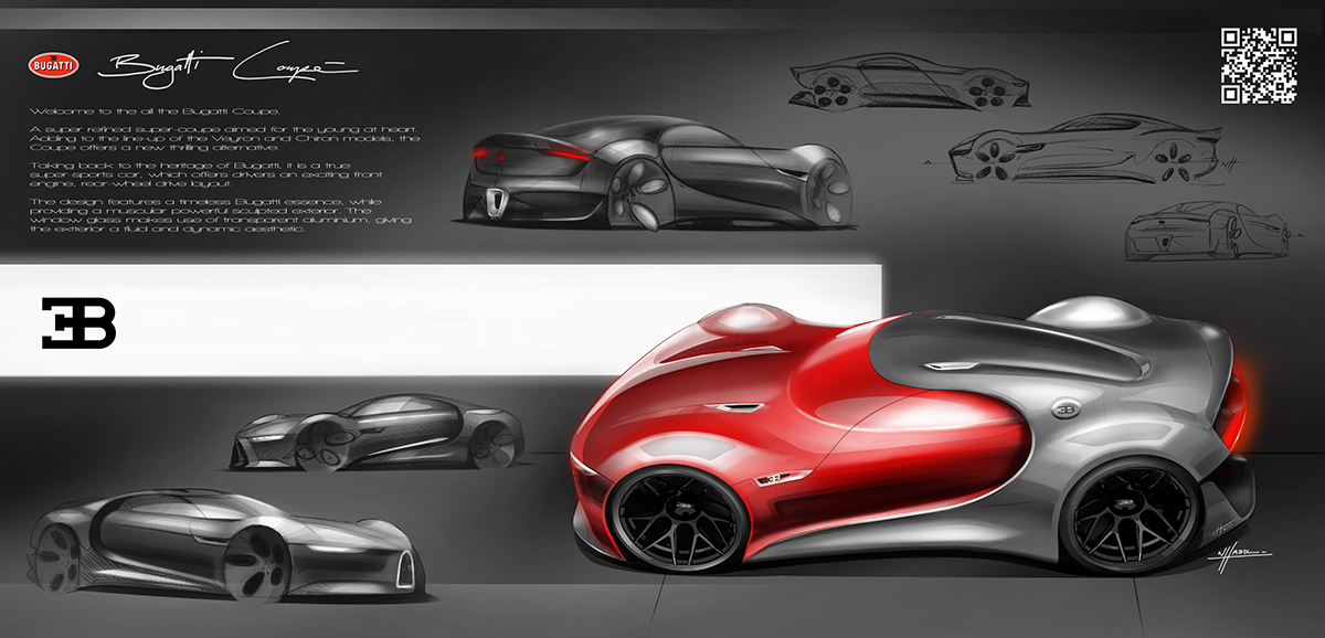 Automatic design，Hand drawn rendering，Visual design，industrial design，product design，