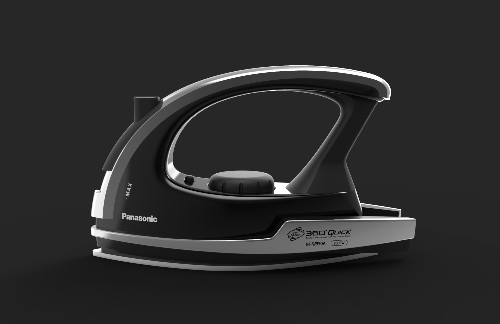 Iron，hair drier，delicate，concept，3d，Render，