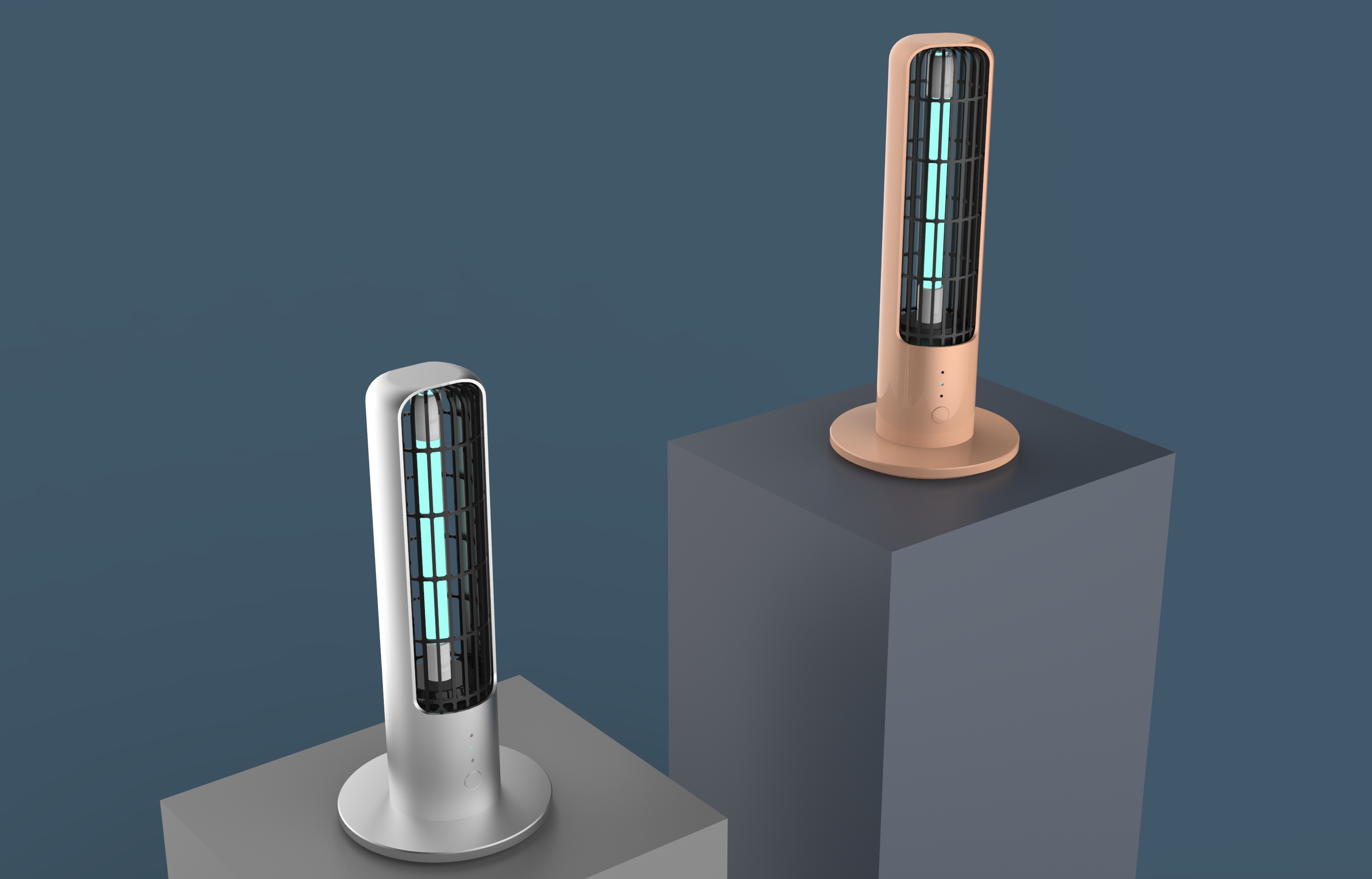 Cases of original works of disinfection lamp，