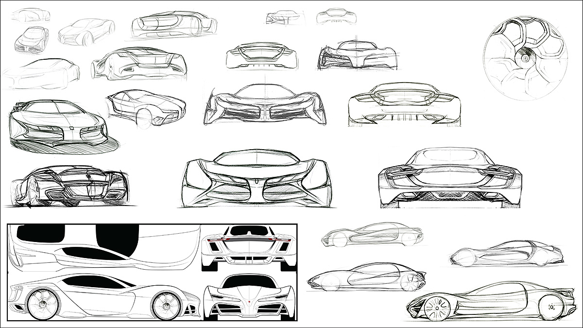 Automatic design，Hand drawing，Visual design，product design，industrial design，