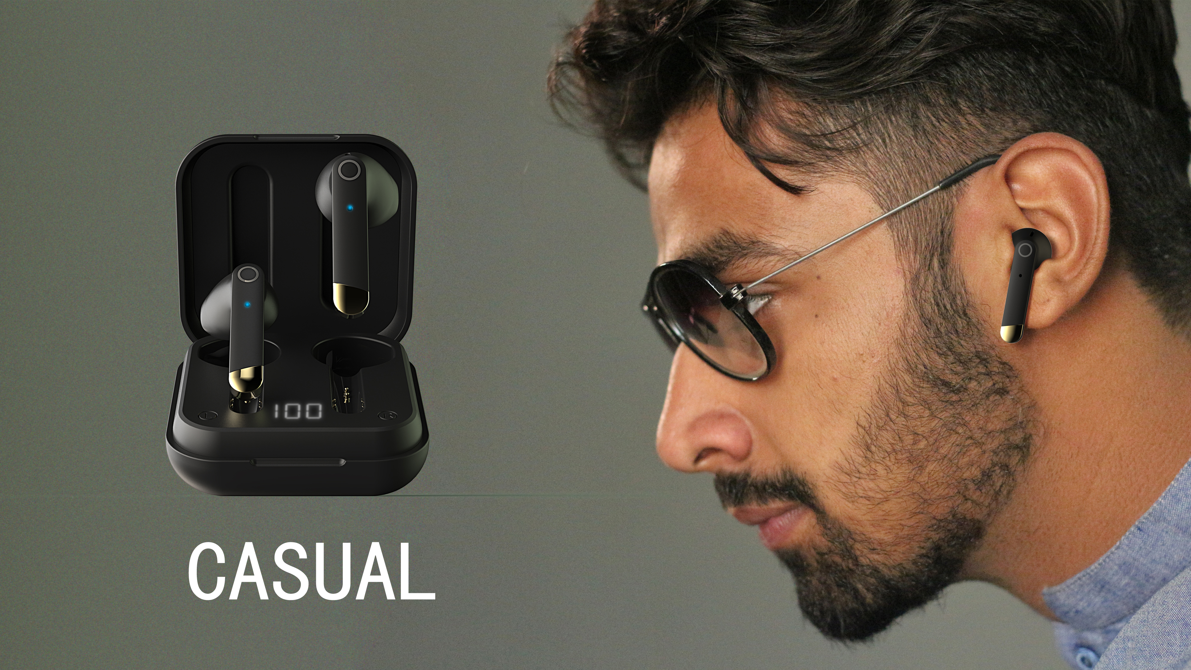 tws，headset，In ear headphones，True wireless headset，