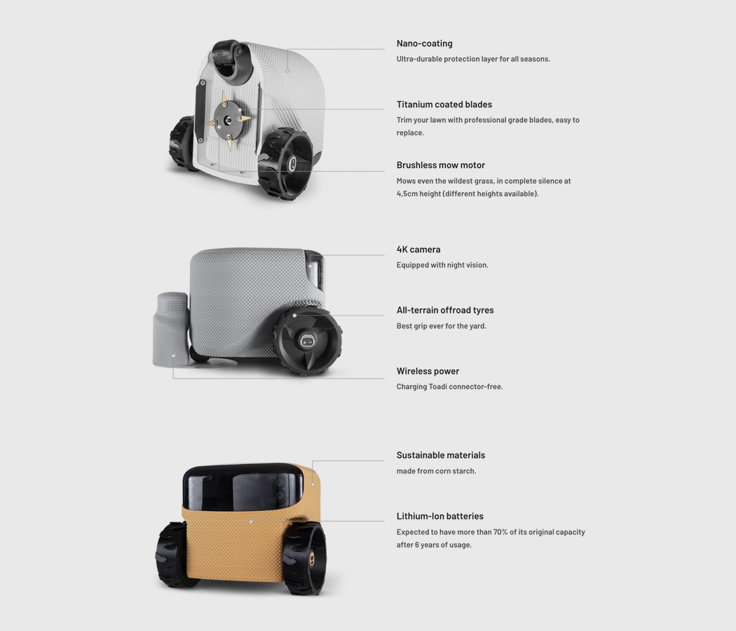 Toadi，camera，Cleaning robot，