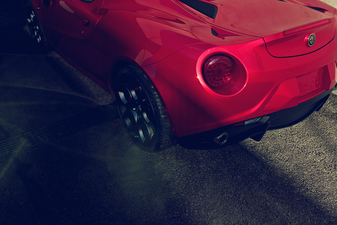 Alpha Romeo，Super run rendering，